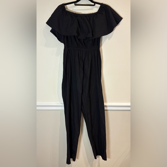 Samantha Pleet Primrose Jumpsuit Black Size 2 - Picture 3 of 7